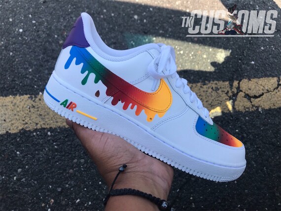 custom nike air force 1 drip