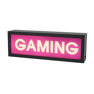 Gaming LED Lightbox - Spaß, vielseitige Beleuchtung für zu Hause, im Büro. Machen Sie Ihren Raum wirklich zu Ihrem.