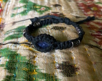 Sodalite Macrame Bracelet