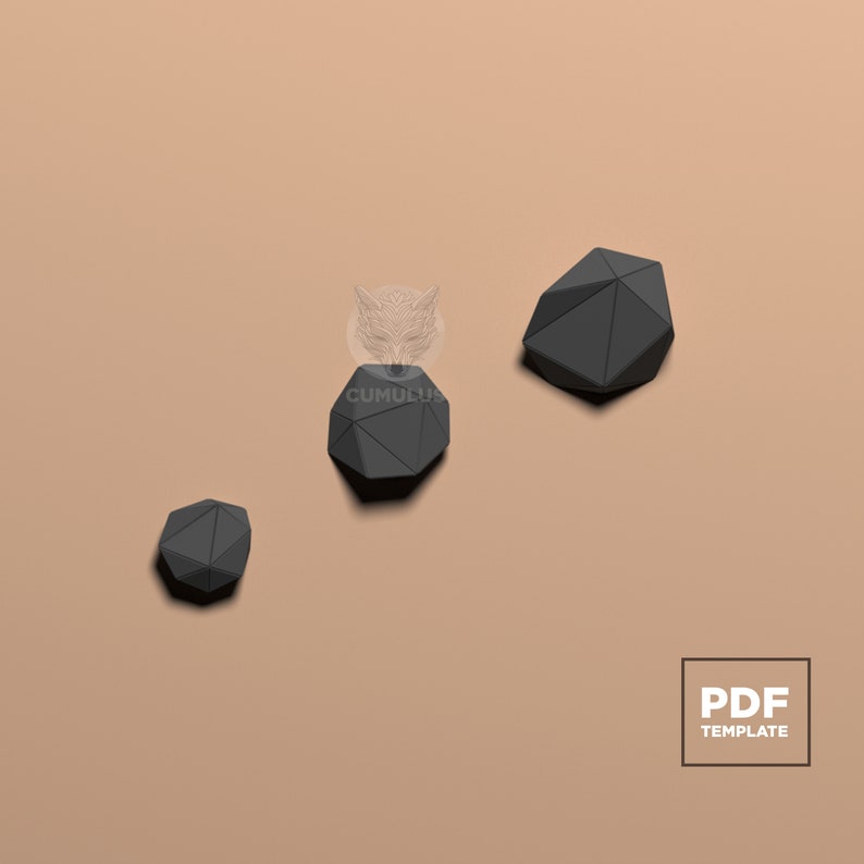 Download Stone Rocket Moon Papercraft 3d Svg Dxf Pdf Diy Low Poly Star Comet Paper Crafts Decor Model Template Origami Craft Supplies Tools Vadel Com