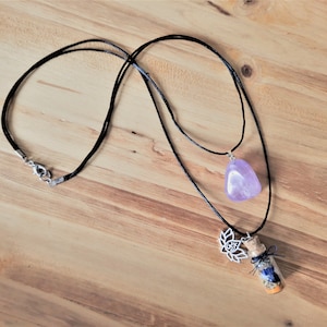 Mental Clarity Spell Jar Necklace