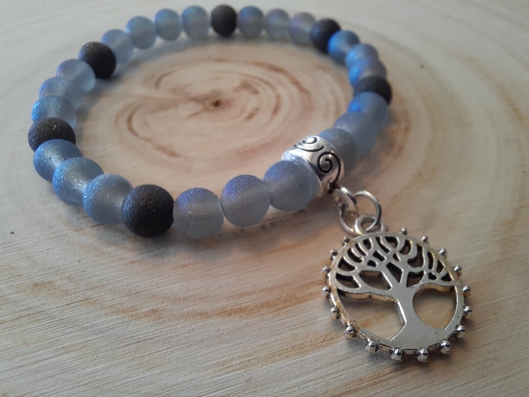 Tree of Life Charm Stretch Bracelet - Etsy
