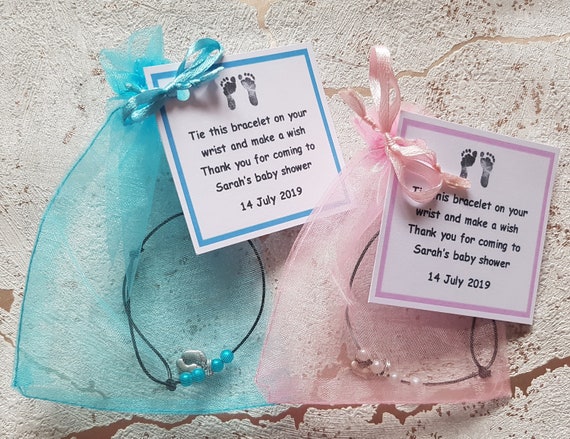 baby shower favor messages