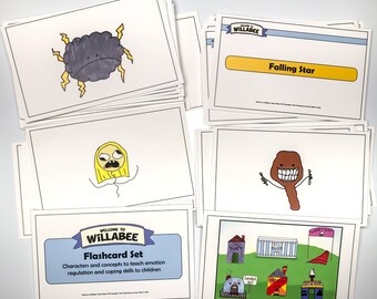 Welcome To Willabee Therapeutic Flashcard Set