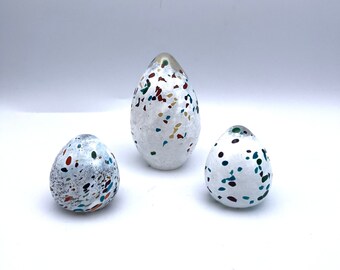 Glass Decorative Egg, Illusionistic Egg, Decorative Glass Egg, Decorative Egg, Easter egg