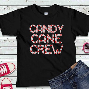 Candy Cane Crew Christmas Funny T-Shirt, Christmas T-Shirt, Funny Christmas T-Shirt, Family Christmas T-Shirt, Short-Sleeve Unisex T-Shirt