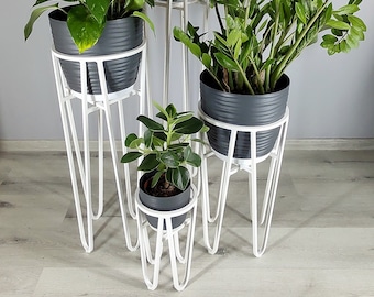 Plant stand metal, Hairpin legs, Flower stand, Plant rack, Plant holder, Flower rack, Pot holder, pot stand, Flower holder, Pot rack,