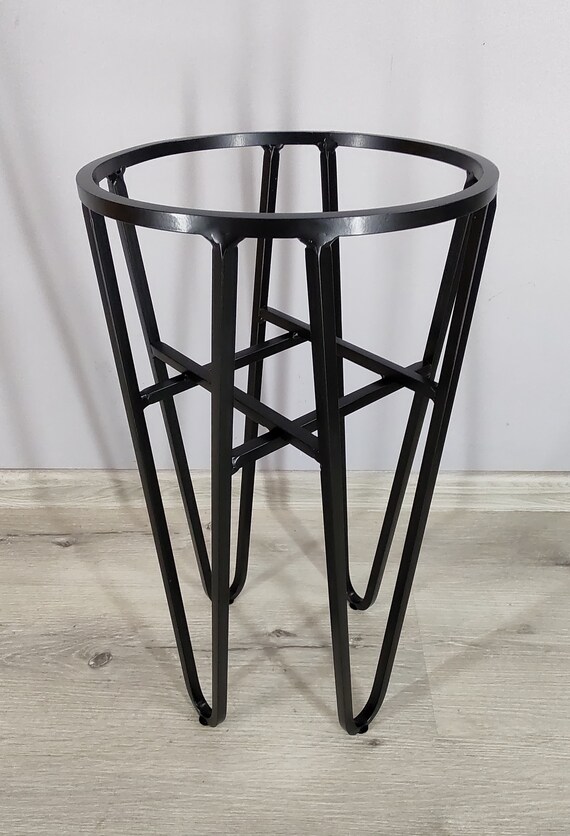 HEMOTON Blumentopfständer Eisen - Vintage Pflanzenständer Metall