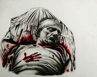 Saw III - John Kramer Print (A3)