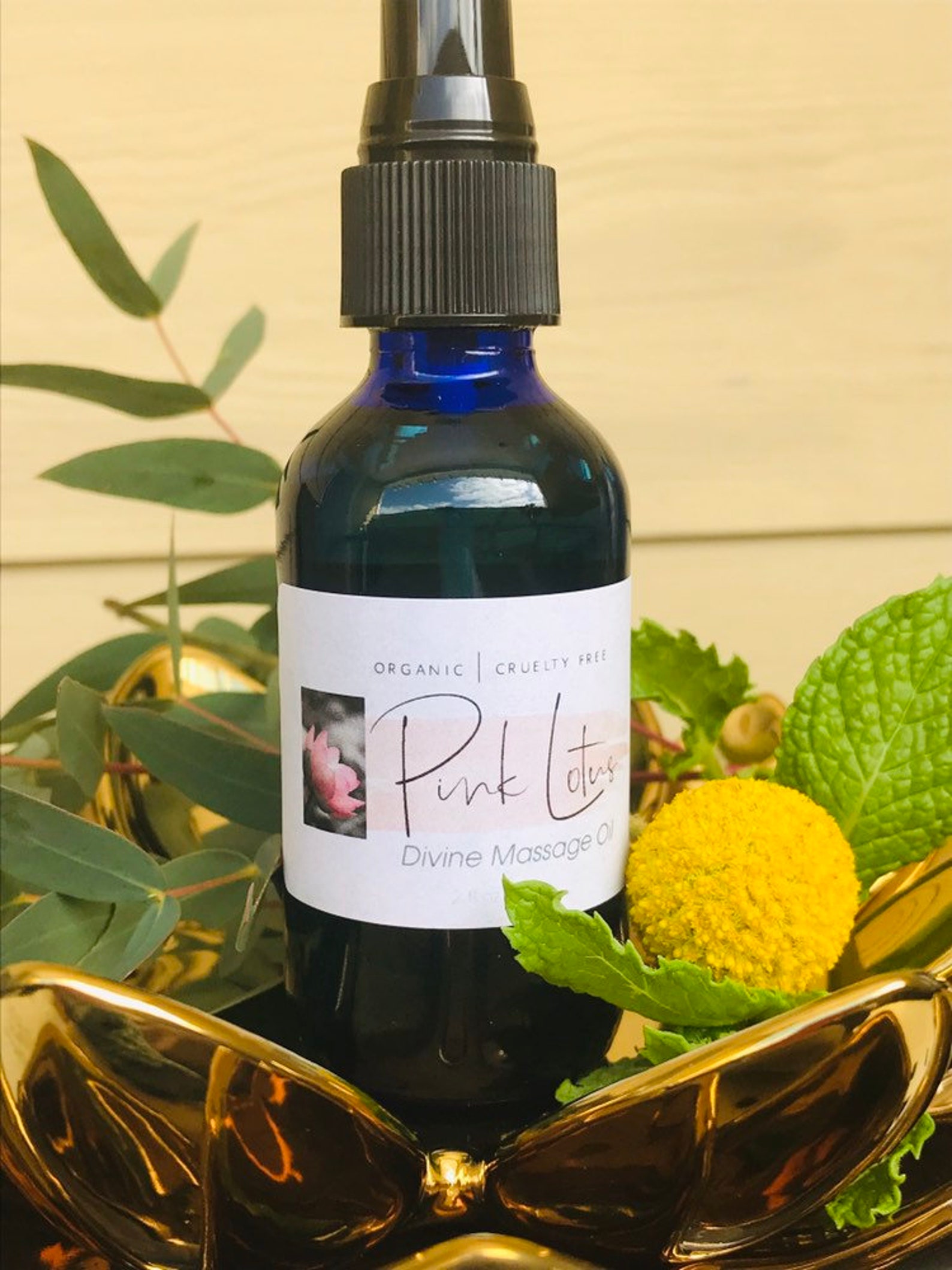 Handcrafted Massage Oils Made With Essential Oils Plant Etsy
