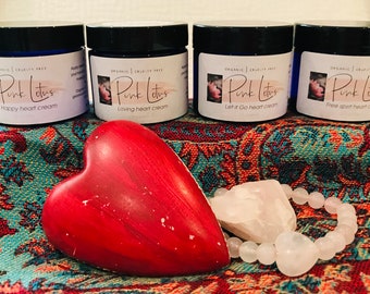 Open Heart Cream Line