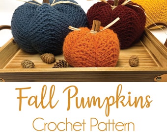 Fall Pumpkins Crochet Pattern