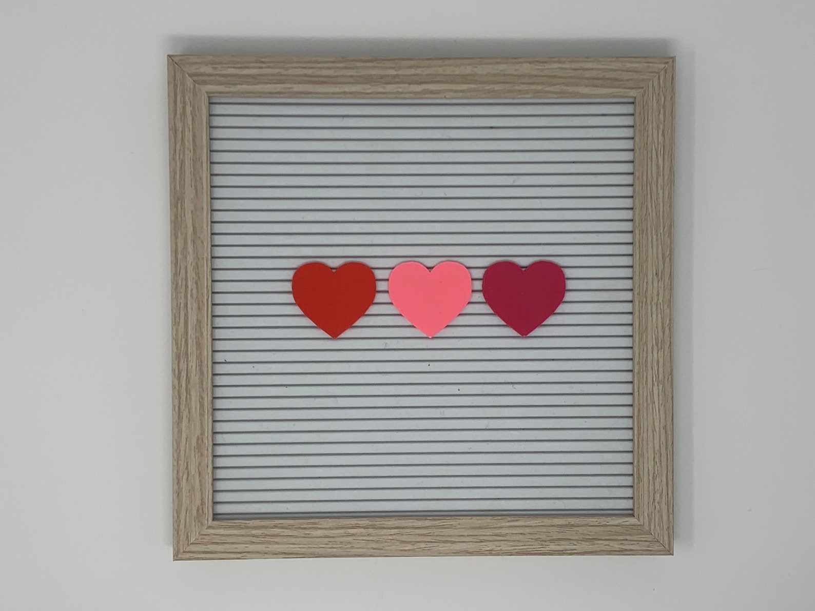 Valentine Hearts Felt Letter Board Icon Set Heart Shapes for - Etsy