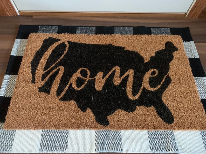 RuralRouteDesignCo Coir Door Mat - Thumbnail 4