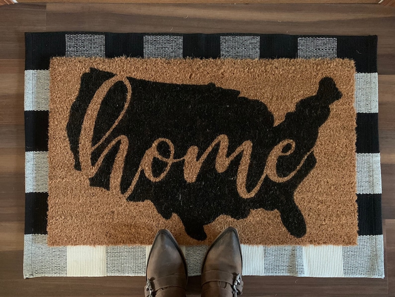RuralRouteDesignCo Coir Door Mat