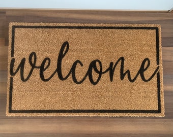 Classic Outdoor Coir Welcome Mat | Welcome Doormat