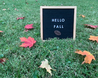 Football Icon for Felt Letter Board