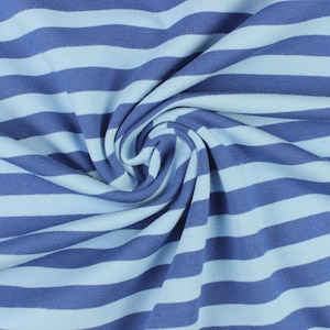 Jersey fabric Campante blue-light blue 0,5 m