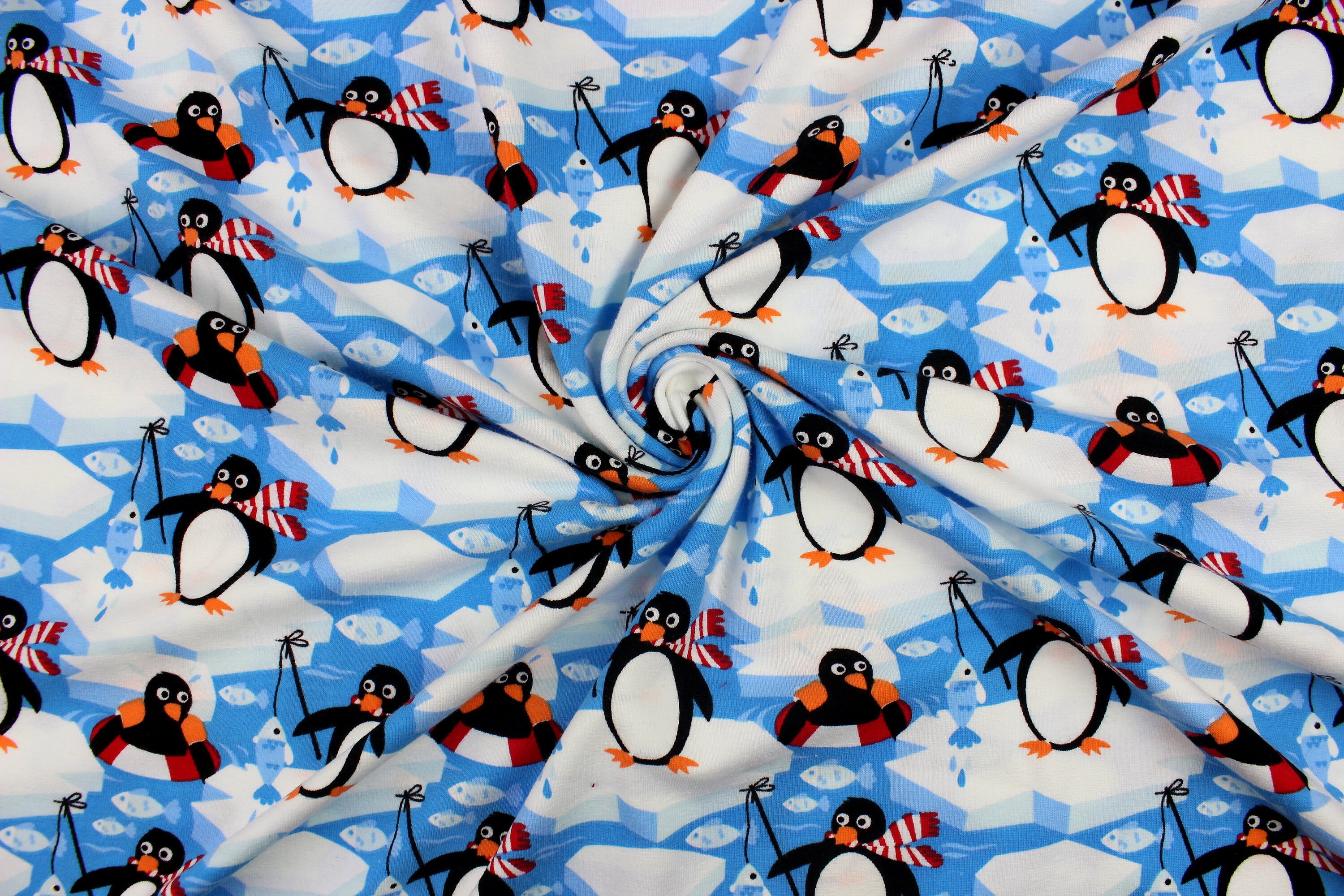 Fabric Lillestoff Otter REMNANT: 90 Cm ORGANIC JERSEY FABRIC