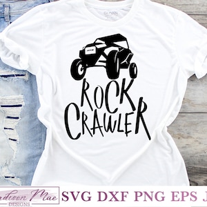 Rock Crawler RZR Off-roading SVG Digital Cut File T-shirt Design for Cricut, Silhouette Cameo, Brother Scan n Cut. With Commercial Use