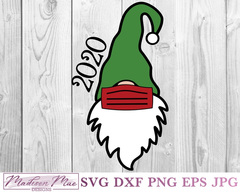 Download Gnome Svg Christmas Ornament 2020 Svg File for Cricut | Etsy
