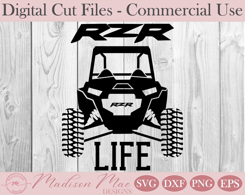 Download RZR Life Off-roading SVG T-shirt Design for Cricut Silhouette | Etsy