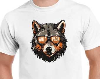 Wolf Pack Unisex Shirt, Wolf Pack T-shirt, Family Matching Shirts, Wolf Lover Shirt, Wolf Tee (Sweatshirt or Hoodie available on request)