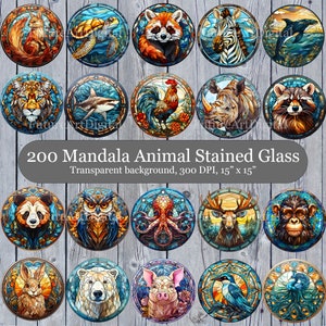Animal Stained Glass Patterns Mega Pack – GlassyRock Arts