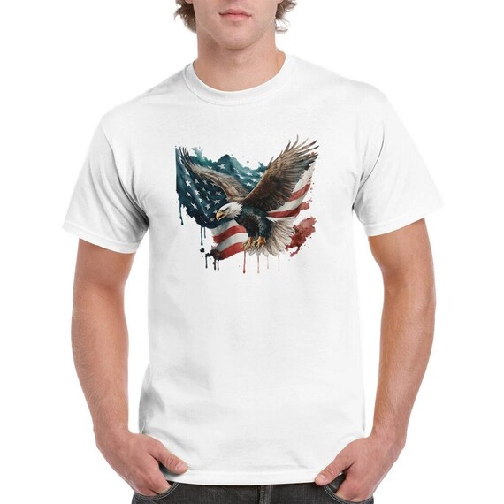 American Eagle T-shirt, Independence Day Tee, 4th July Shirt