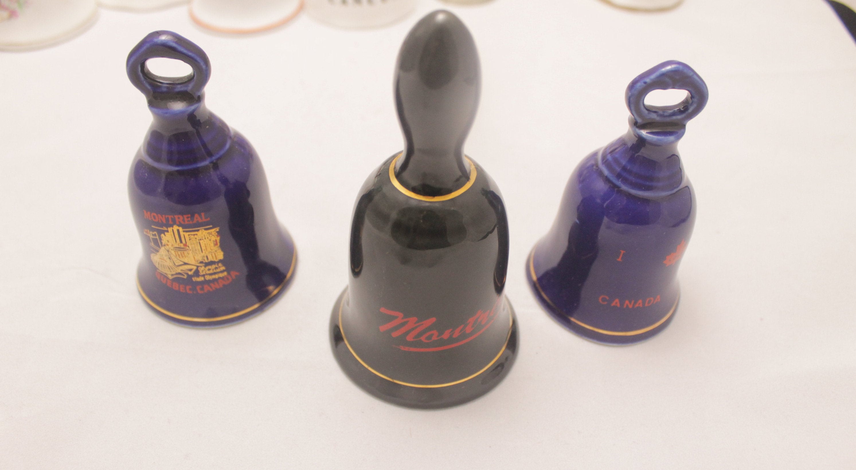 3 souvenir bells from Canada / bell ornament / gift bell Etsy