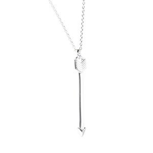 Sterling Silver Arrow Pendant Necklace 50% OFF