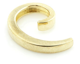9ct Gold Spiral Ear Cuff - Conch Ring
