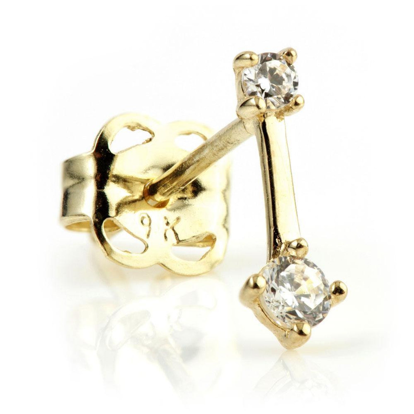 Double Gem Studs