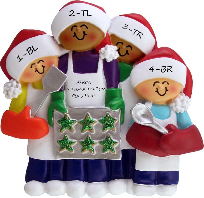 Interracial Ornaments Mixed Race Ornaments Blended Family Etsy