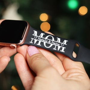 MOM SVG, Mom Watchband File, svg, pdf, png watch Band Design, Laser Engraving file