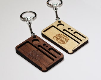 Rolling Tray Keychain SVG Laser Cut Digital File ready for xTool