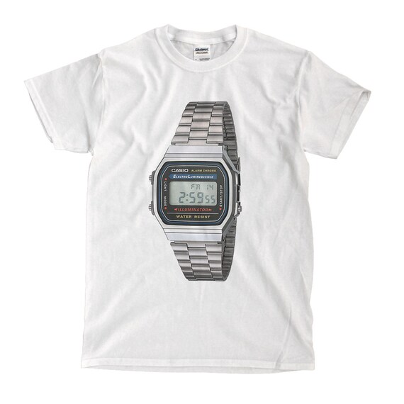 blue and white t shirt