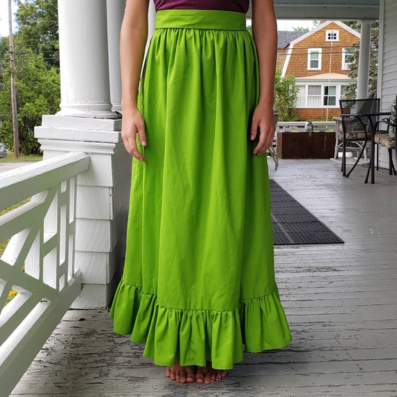 western maxi skirt