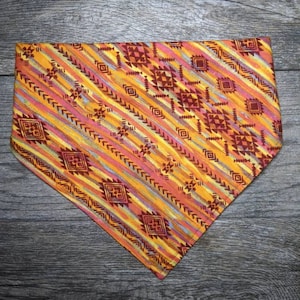 Pastel Aztec Dog Bandana