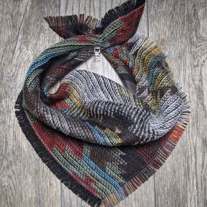 Diamond Southwestern Tie-on Dog Bandana