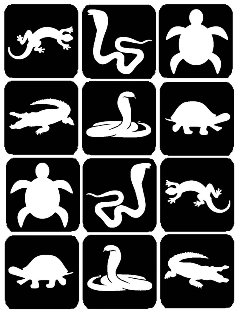 Custom Glitter Tattoo Stencils - Etsy