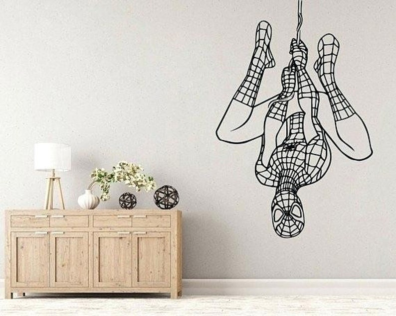Superhero, Marvel Inspired Wall Decal, Wall Sticker Etsy