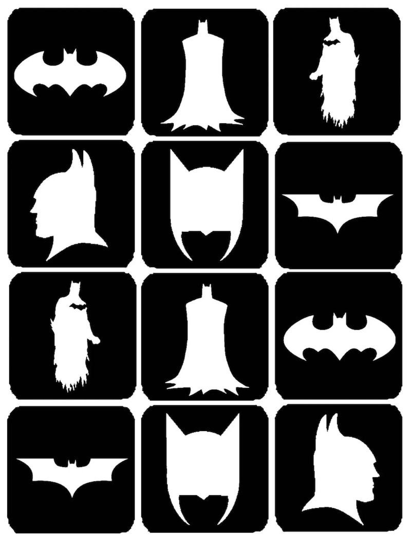 Custom Glitter Tattoo Stencils - Etsy