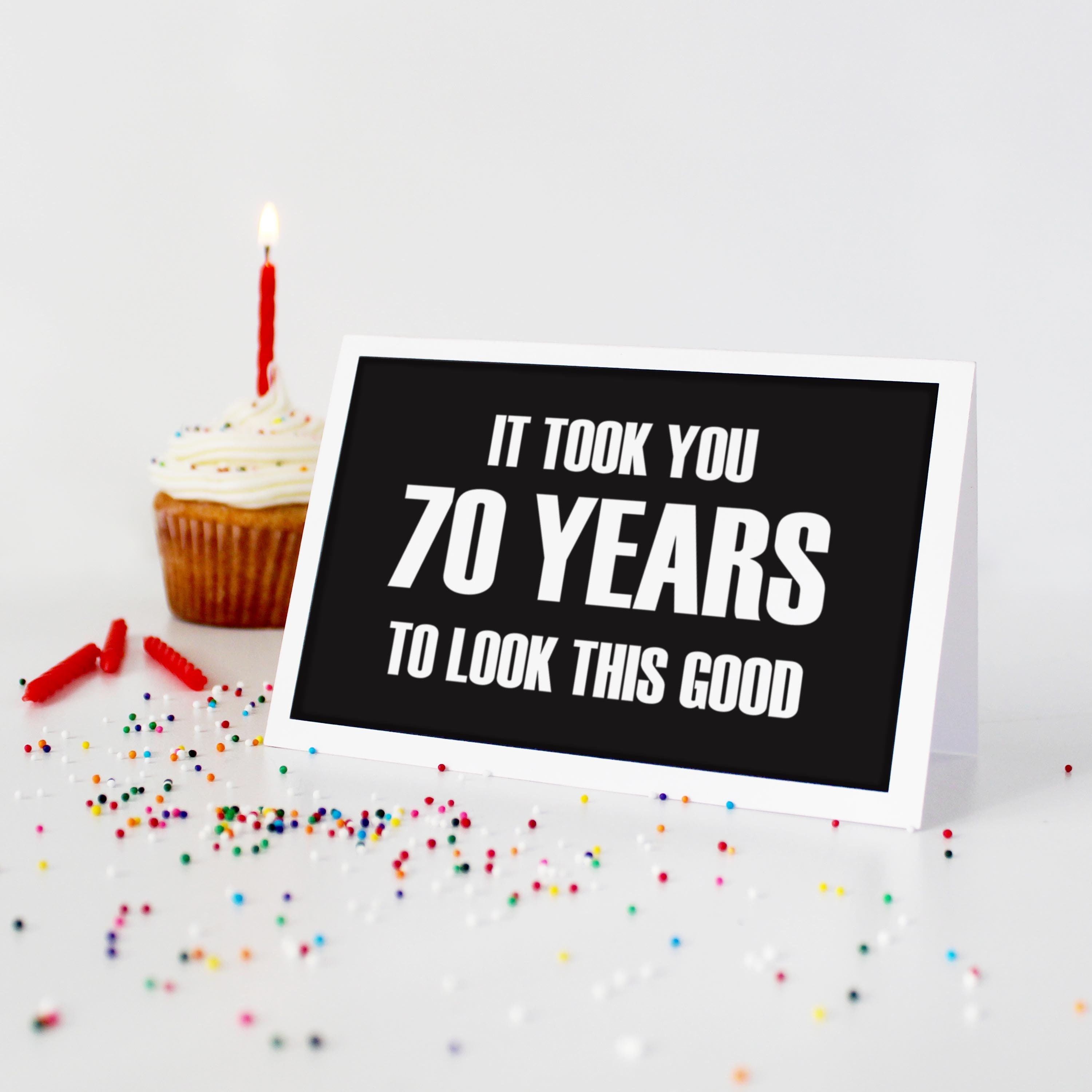 Printable Happy 70th Birthday Card. Card for Dad, Card for Husband ...