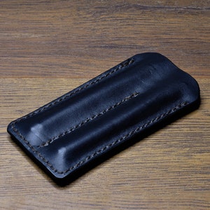 Pen Pouch, Leather, Handmade