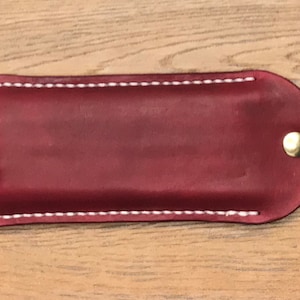Handmade Leather Pen Case, Pen Case, Leather Pen Holder, Handmade Leather Pen Case, Pen Sleeve