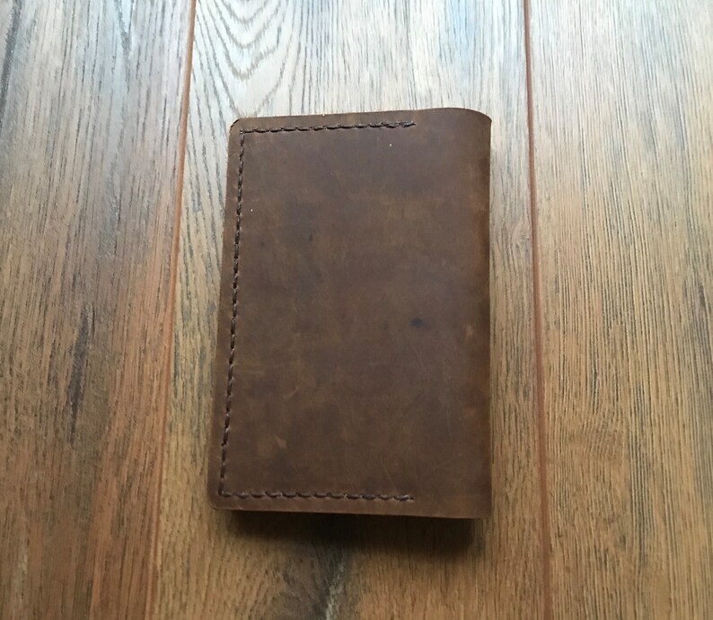Leather Journal Cover for Field Notes Handmade Vintage - Etsy