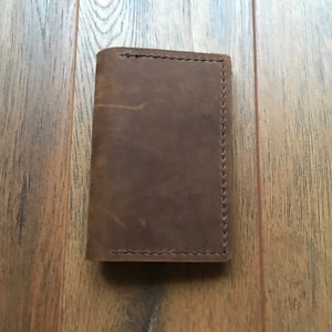 Leather Journal Cover for Field Notes, Handmade Vintage - Etsy