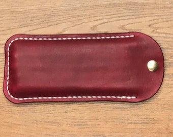 PDF Schnittmuster für Federmäppchen aus Leder