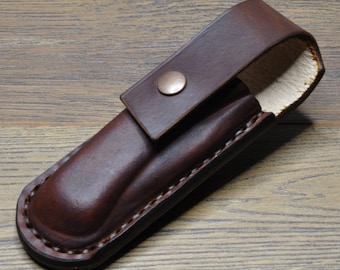 Lederscheide für Buck 110 Messer- Braune Farbe